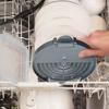 Pouring Strainer Efficient Food Filter with Heat Insulation Design Dishwasher Safe Plastic Texture for Various Models