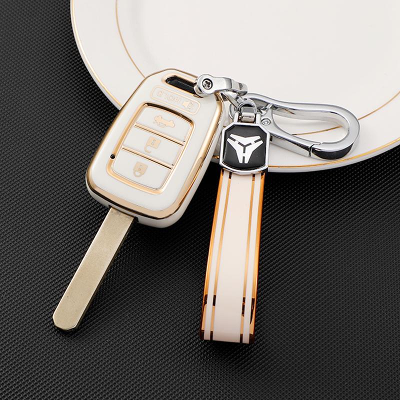 TPU Phnom Penh Car Remote Key Cover Case Shell For Honda Accord 2016 2017 Civic 2016 2017 2018 2019 Keychain Accessories