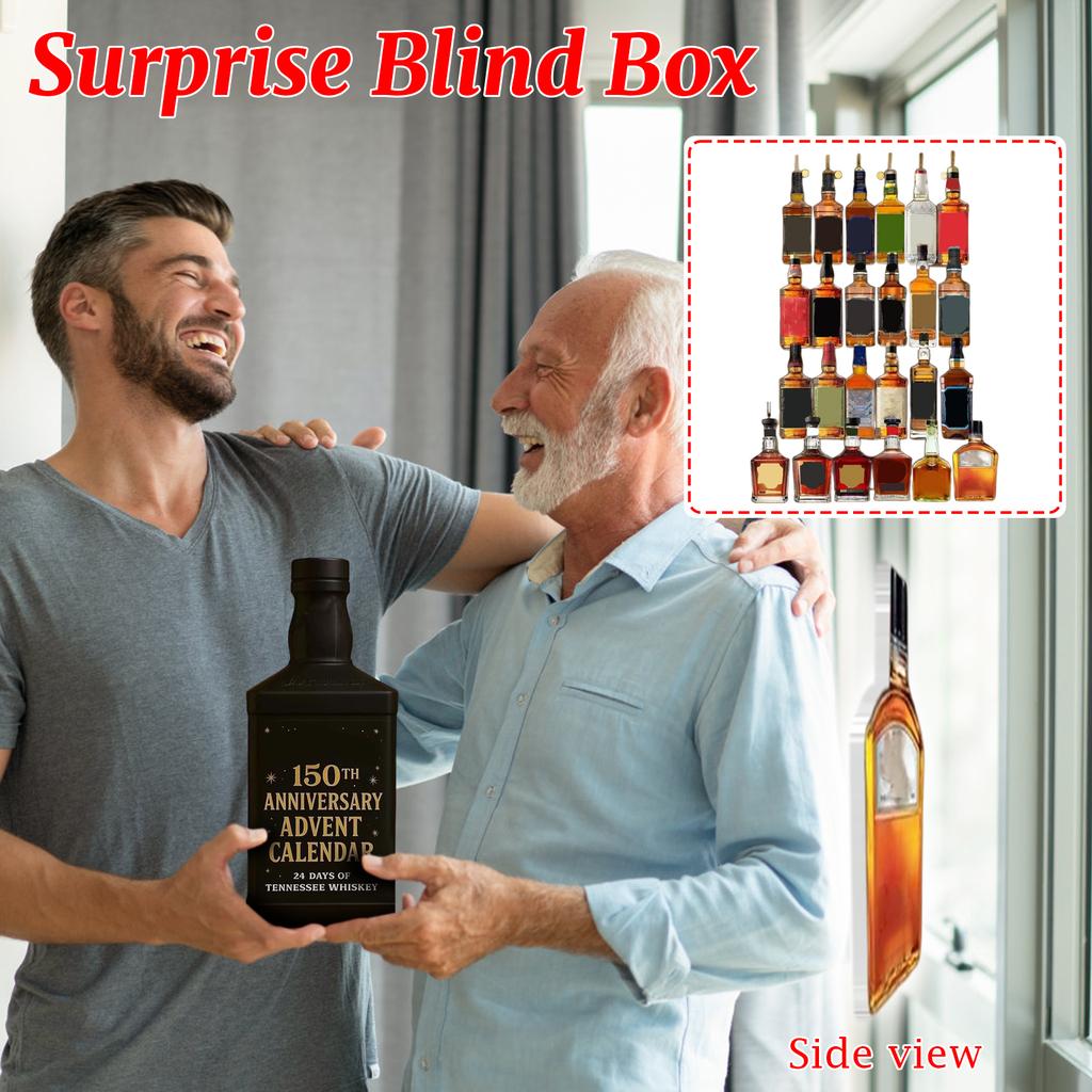 2D Plane Box 24 Double-sided Printing Pendant Countdown Calendar 24-day Christmas Advent Calendar Acrylic Plane Pendant Blindbox