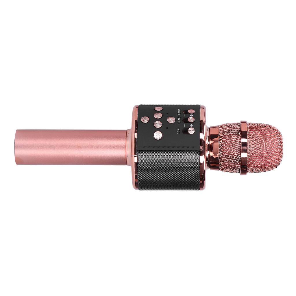 Wireless Bluetooth Microphone LED Poratable for Family Gathering Birthday Party