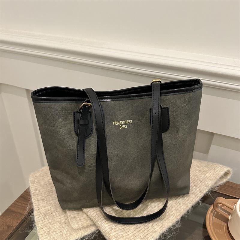 Female Spring and Summer New Style Large Capacity Tote Bag for Students In Class