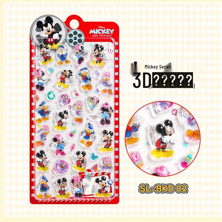 Popular 3D Animal Cartoon Crystal Stickers for Kids' Phone Cases