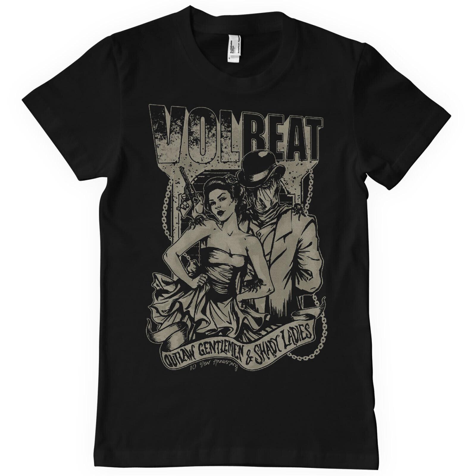 Officially Licensed Volbeat Outlaw Gentlemen s Men- S