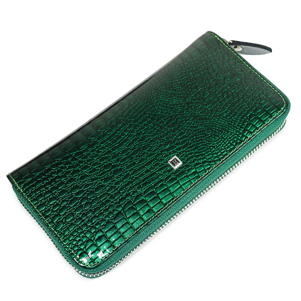 HH Fashion Women Wallets and Purses  Wristlet Wallets Female Zipper Long Wallet Ladies ID Card  Coin Purse  Alligator Clutch