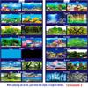 3D HD Double-Sided Aquarium Background Wallpaper