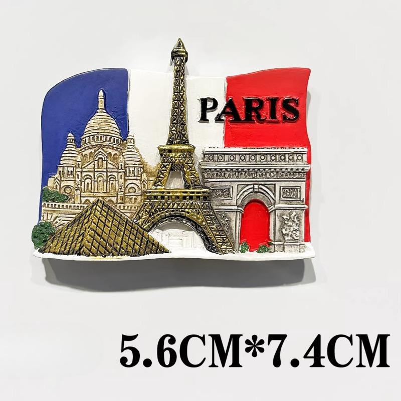 

France Souvenirs Montmartre Moulin Rouge Fridge Magnets Menton Nice Provence Reunion Lyon Colmar Fridge Stickers Birthday Gifts