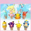 Süßer Pikachu-Eistüten-PVC-Figur Charmantes Sammlerstück für Fans