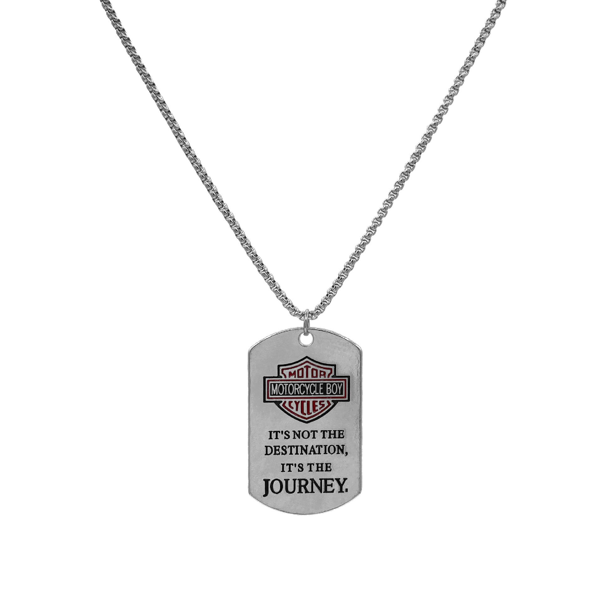 Long titanium steel chain necklace men s trendy sweater chain ins hip hop pendant jewelry design necklace