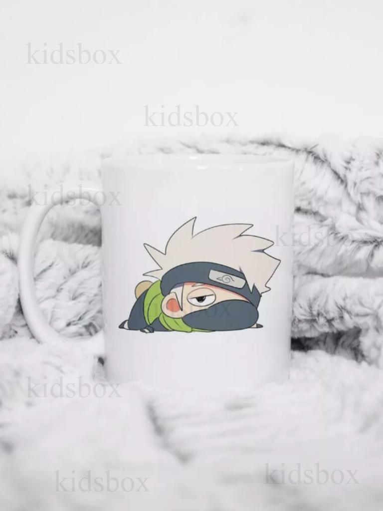 Naruto Kakashi Mug Printed Ceramic Naruto Cup 330ml 
