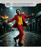 Joaquin Phoenix Joker Clown Costume: Halloween Stage Performance 4-Piece Suit