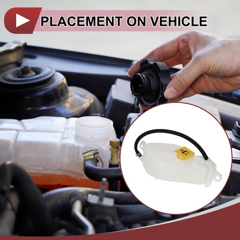 UXCELL Engine Coolant Reservoir Water Expansion Tank for Chrysler 200 Sebring for Dodge Avenger Coolant Bottle No.5058371AD