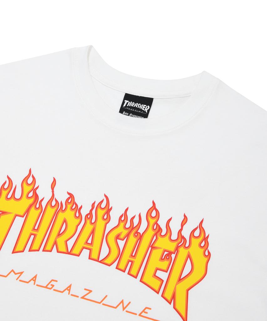 Treasure Flame Short Sleeve T-Shirt White