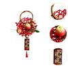 Door Handle Pendant New Year The Year of The Snake Wall Hanging Wreath for Party Spring Festival Indoor Front Door Office
