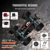 SucceBuy 1:14 Brushed 38KM/H 4WD RC Car All Terrain Off-Road Toys with 2 Batteries Monster Drift Racing Truck for Kids Gifts