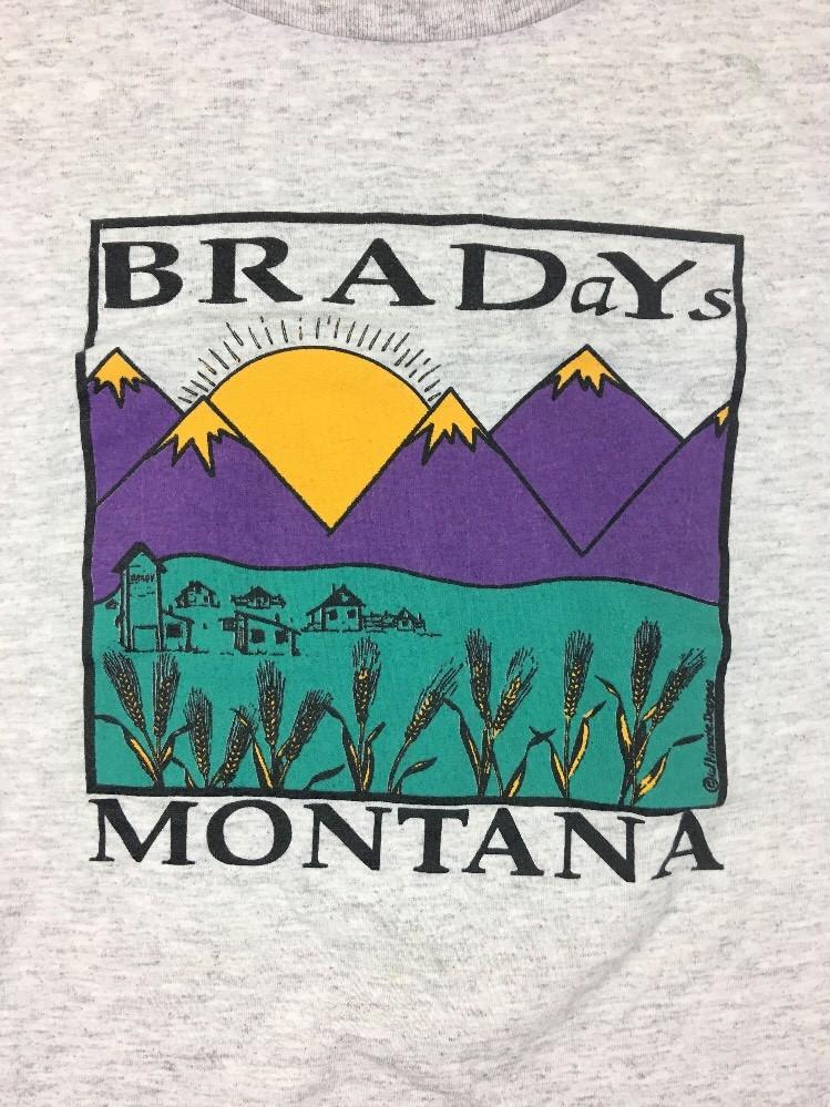 Vtg Signal Mega Tee Shirt Size XLarge Bradays Montana XXXL