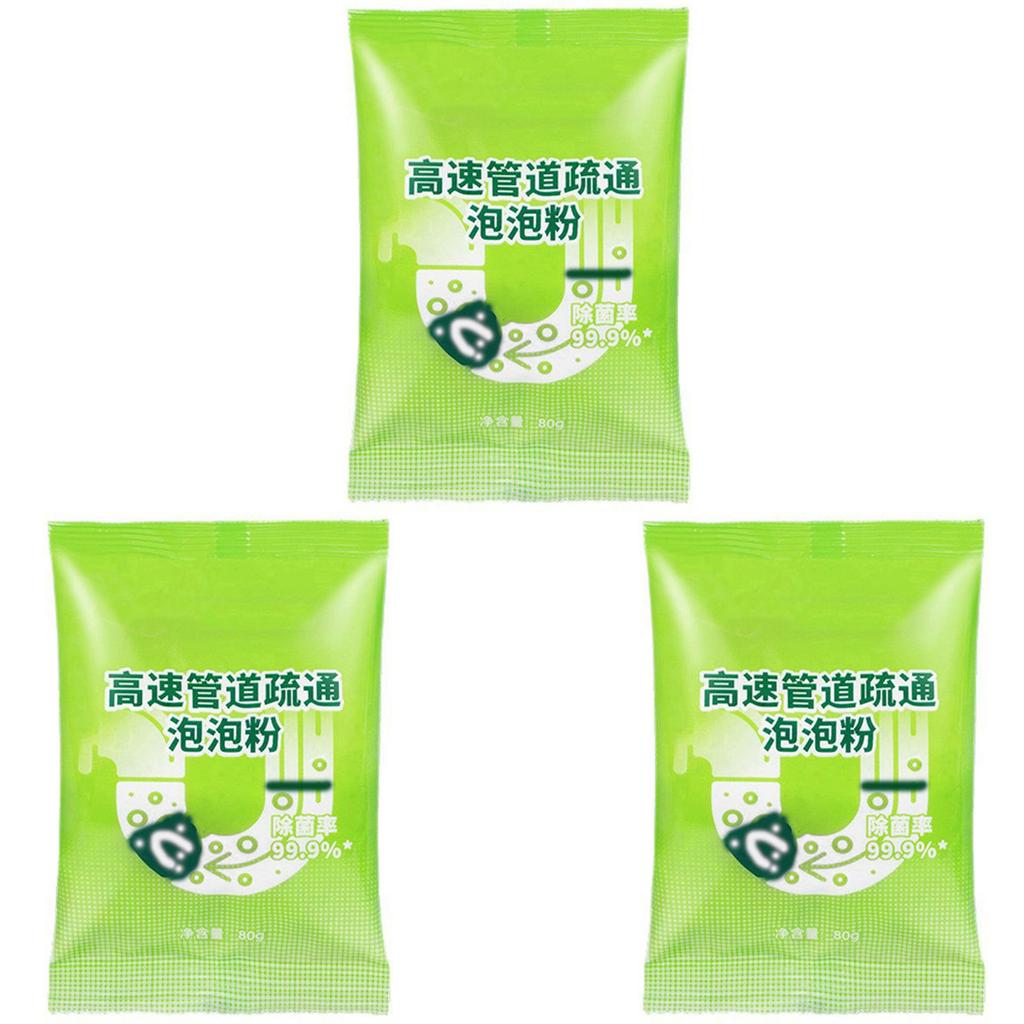 Pipe Dredging Powder Dredge Deodorant Toilet Sink Drain Cleaner Sewer Heavy Duty Powerful Bubble Powderv Dissolver Cleaner Tools