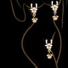 1 paar Glocken Metall Bondage Nippel Klemmen Kette Clips Schamlippen Slave BDSM Frauen Spielzeug Erwachsene Sex Spiele Brust Stimulieren