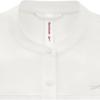 Reebok Solid Color Logo Round Neck Casual Woven Short Sleeve Shirt Women Shirts White 23RCS802WGW1