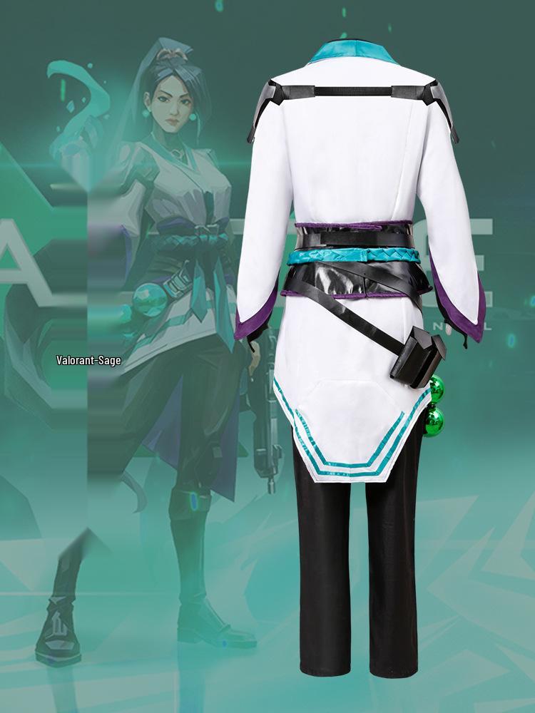 Valorant Sage Cosplay Kostüm Set