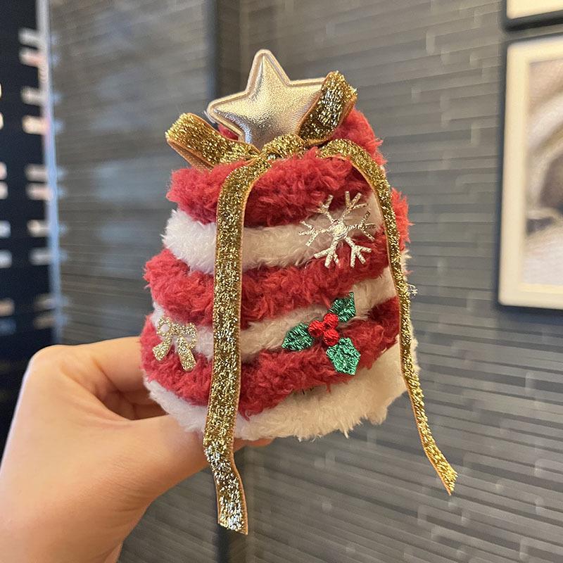 2025 Festive Bow and Hat Hair Accessories for Women and Girls: Christmas Headband & Hair Clip