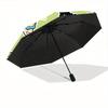 1pc Crayon Shin-chan Characters Automatic Open/Close Outdoor Umbrella Sturdy Iron Frame, Compact Travel Umbrella - Perfect Gifta0829143