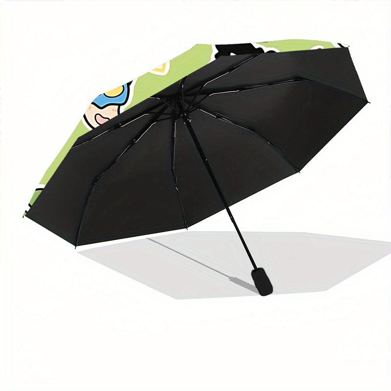 1pc Crayon Shin-chan Characters Automatic Open/Close Outdoor Umbrella Sturdy Iron Frame, Compact Travel Umbrella - Perfect Gifta0829143