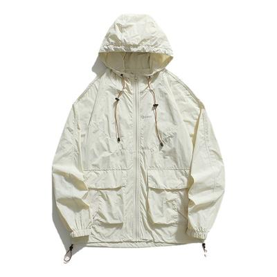 UPF50 Sonnenschutz für Damen, Sommer, dünn, atmungsaktiv, UV-beständig, Sonnenschutzkleidung, Outdoor-Kapuzenmantel