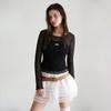 Gnarly Sleeveless Layered Lace T shirT es3oTl04