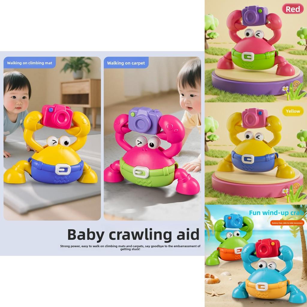 Baby Crawling Toy With Mechanical Crab For Toddler Development And Motor Skills