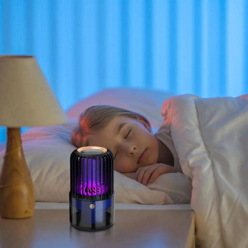USB Rechargeable UV Lamp Mosquito Killer 4in1 Function Electric Mosquito Eliminator Outdoor Use