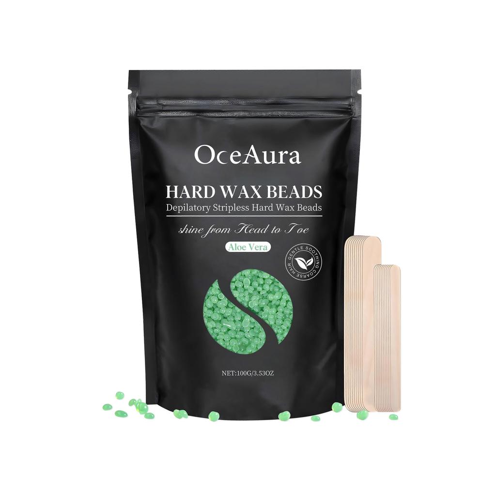 The Oceaura Hair Removal Wax Bean Series Features A Delicate, Tender And Smooth Skin That Is Gentle And Non-Irritating, With A Mild Formula