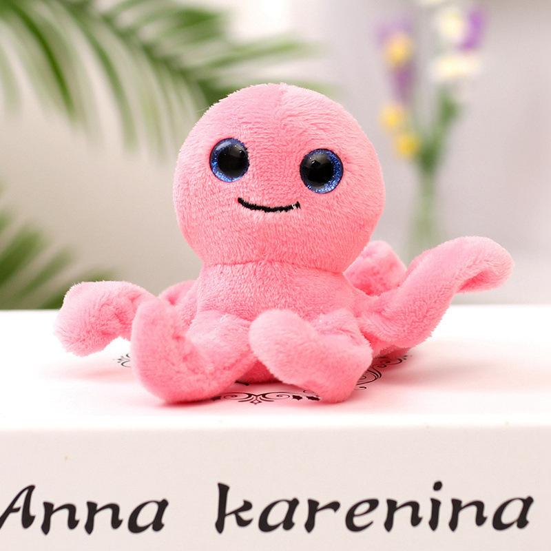 

Милые морские животные дельфин морская звезда наклейка на холодильник плюшевая игрушка кукла магнит море осьминог кукла кукла 10cm（0.03kg）