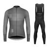 2023 Team Spring Long Cycling Jersey Sets Breathable Long Sleeve Spring New Men's MTB Bicycle Clothing Suits Roupa Ciclismo