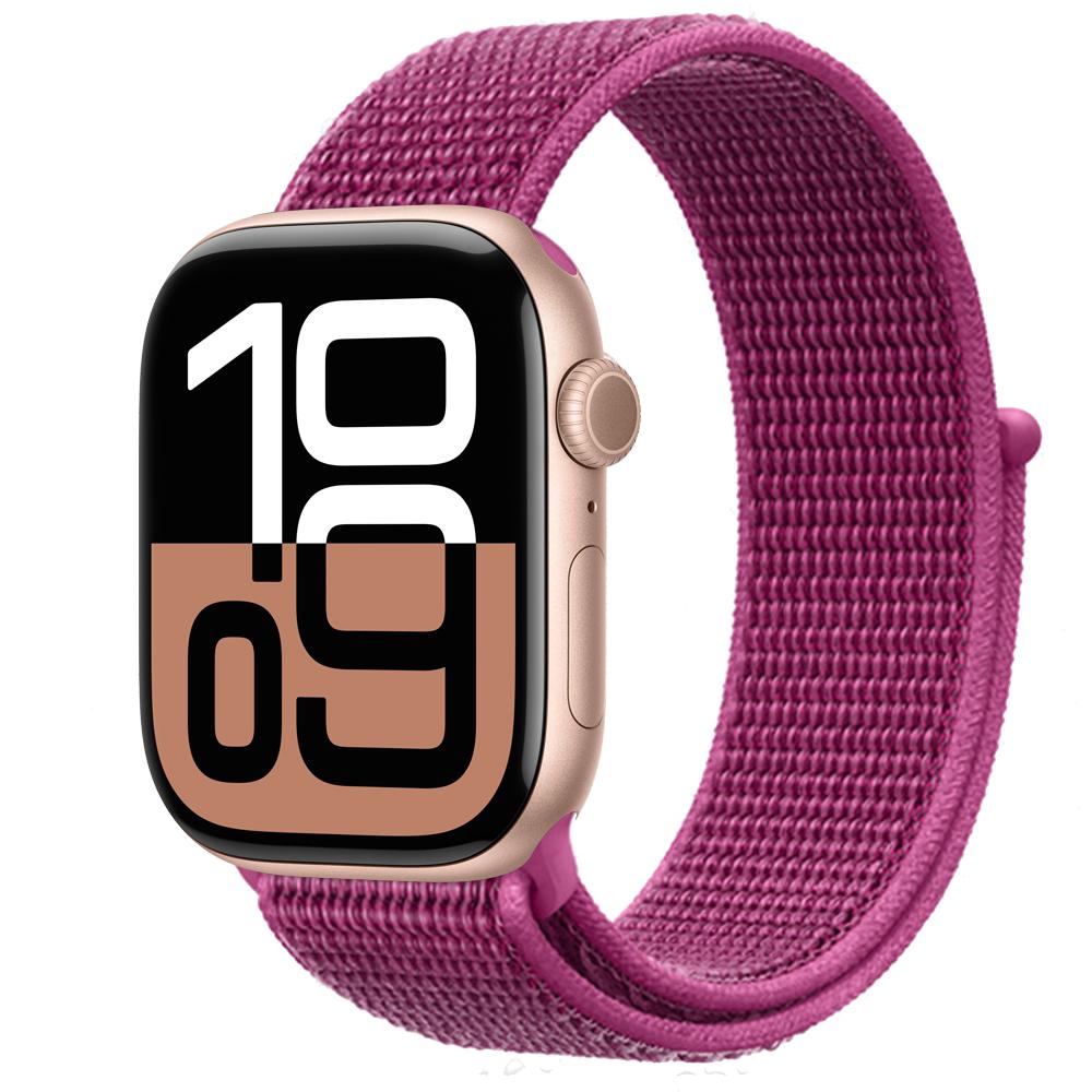 Cinturino in Nylon a Passante Per Apple Watch Bands 46mm 44mm 40mm 41mm 45mm 42mm Cinturino Originale iWatch Serie 11 10 SE 9 8 Ultra 3