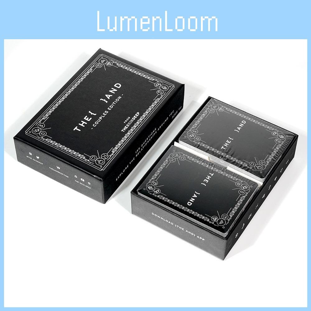 The And Card Game For Daily Intelligence Development Bonding Family Party