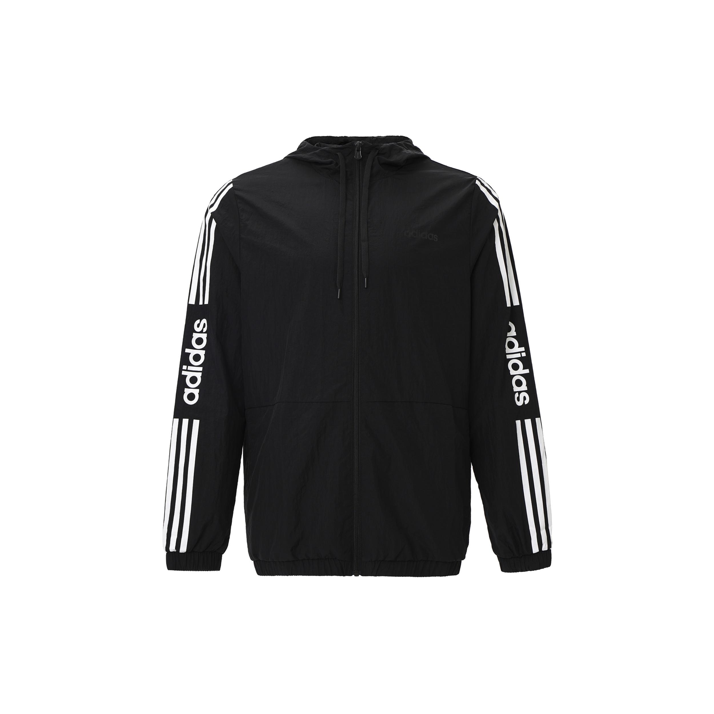 adidas neo Sports Loose Hooded Jacket Black Men s FP7394 S