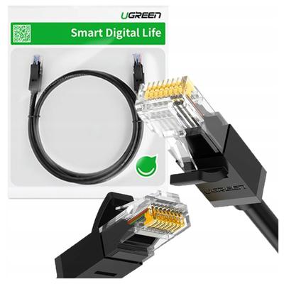Ugreen Network Cable Nw102 Ethernet Rj45, Cat.6, Utp, 2M (Black)