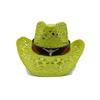 Corn Husk Material Straw Hat Western Cowboy Hat Spring and Summer Men and Women Panama Sun Hat Elegant Cowboy Straw Hat