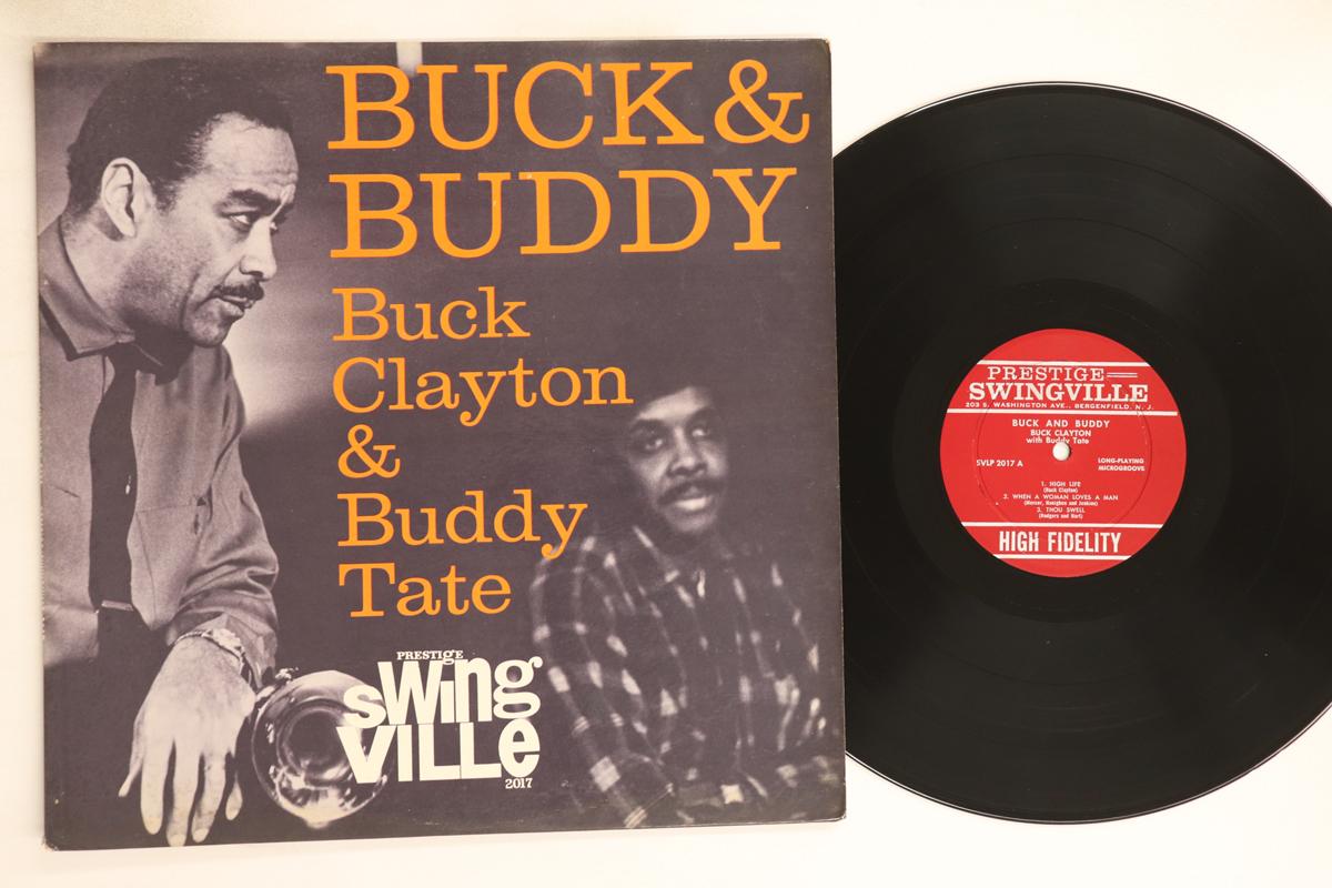

LP Record BUCK CLAYTON, BUDDY TATE - Buck & Buddy SVLP2017 PRESTIGE SWINGV 1961 US Jazz Used