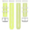 Replacement Strap for Garmin Forerunner 570 47mm/970/265/265 Music/Venu 3 Jelly Color Design Soft TPU Watch Band