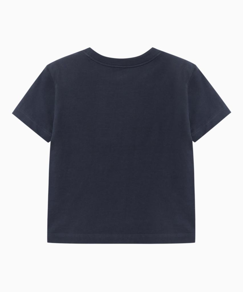 Jenyujeu Heritage Crop Top - Navy