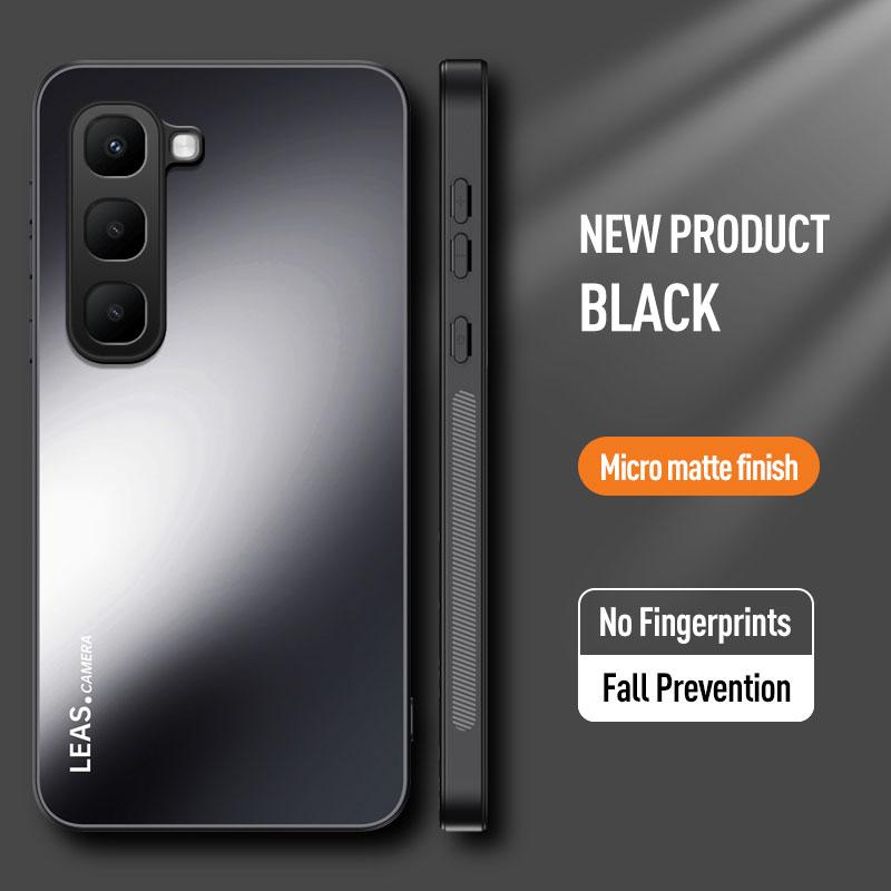 

EUCAGR For Infinix Hot 70 Luxury ShockProof AG Frosted Soft TPU+PC Matte Back Cover For Infinix Hot70 Phone Case Coque Infinix Hot 70 чёрный