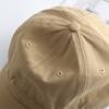 Short Brim Baseball Cap Soft Top Sun Visor Hat Vintage Dad Hat  For Women