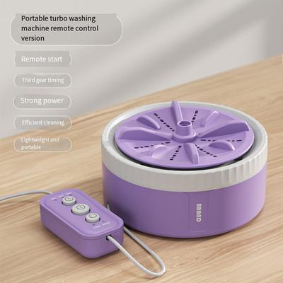 Mini Lavadora Portátil USB Giratoria Turbo Limpiador de Frutas Lavavajillas Ultrasónico Para Hogar Cocina Viajes Control Remoto