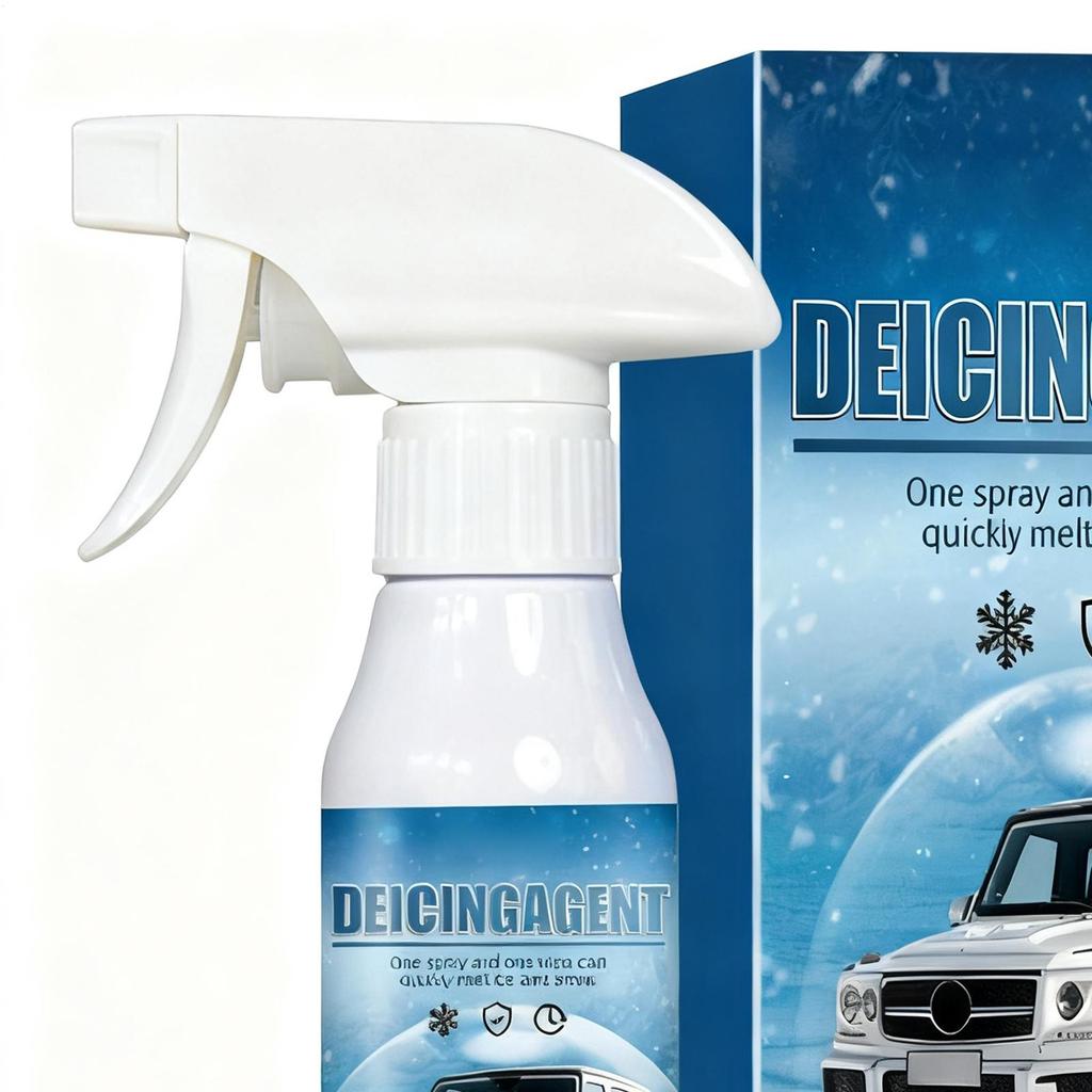 Windshield Deicer 120ml Long-Lasting Quick Agent Car Windshield Defroster For Truck SUV Roof Winter Home Garden Outdoor Glass