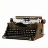 Vintage Schrijfmachine Reproducie Retro Beeldhouwwerk Antiek voor Verzamelaars