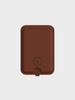 Stamp Brown Magsafe Card Wallet Stand
