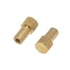 Brass Wheel Hub Adapters Balance Weights for 1/24 SCX24 Remote Control Crawlers Car Upgraded Accessories 4Pcs