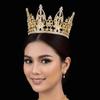 Shiny Queen Tiara Crown Vintage Princess Rhinestone Tiara  Birthday Head Jewelry