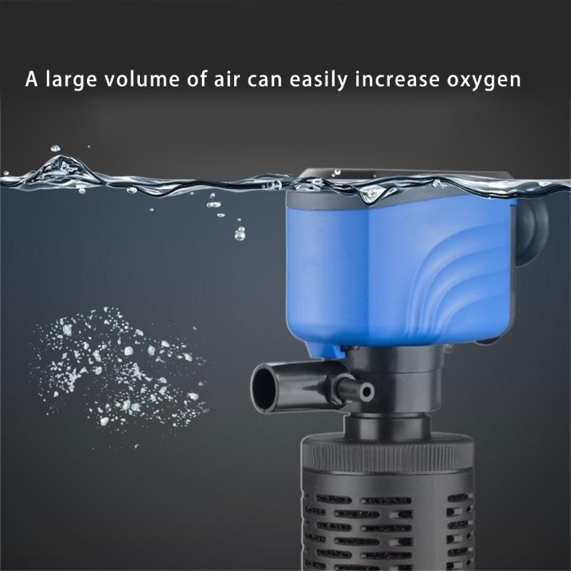 Regulierbare Aquarienfilterpumpen Tauchbare Aquarien Innenfilter für Heim aquarien